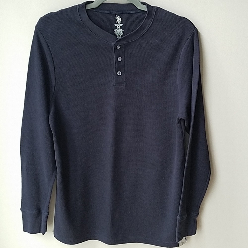 Thermal Henley shirt